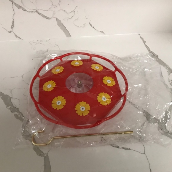 Humming Bird feeder Complete with Hanging Hook NIB - Picture 4 of 4